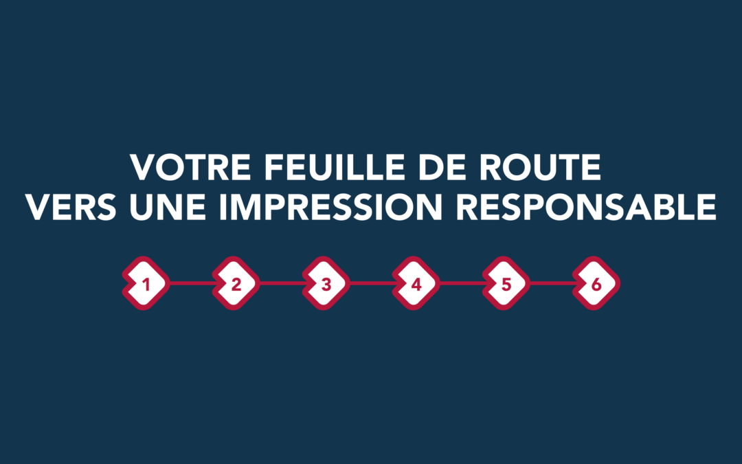 Impression écologique : 6 étapes clés pour réussir la transition